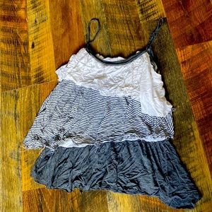 Small girls tank top ruffles